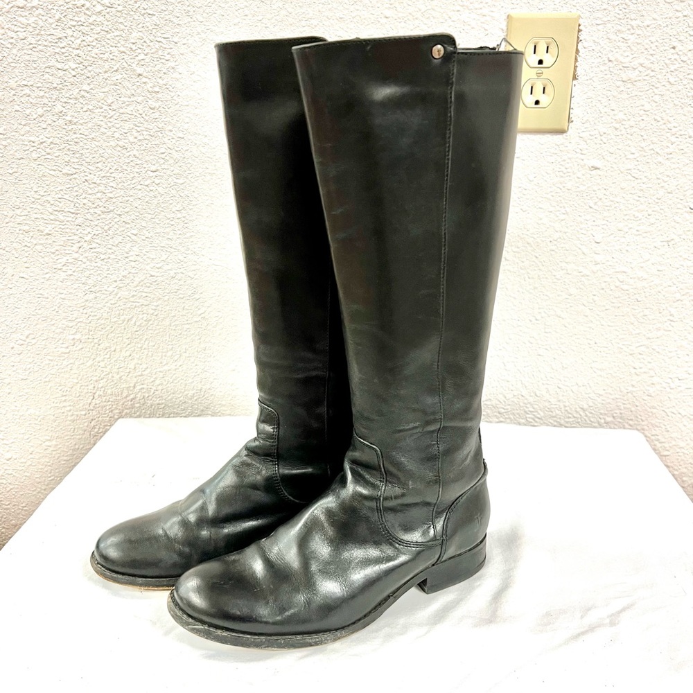 Frye Mellisa Back Zipper Boots in Size 6.5